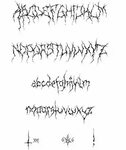 Metal font, Black metal, Metal